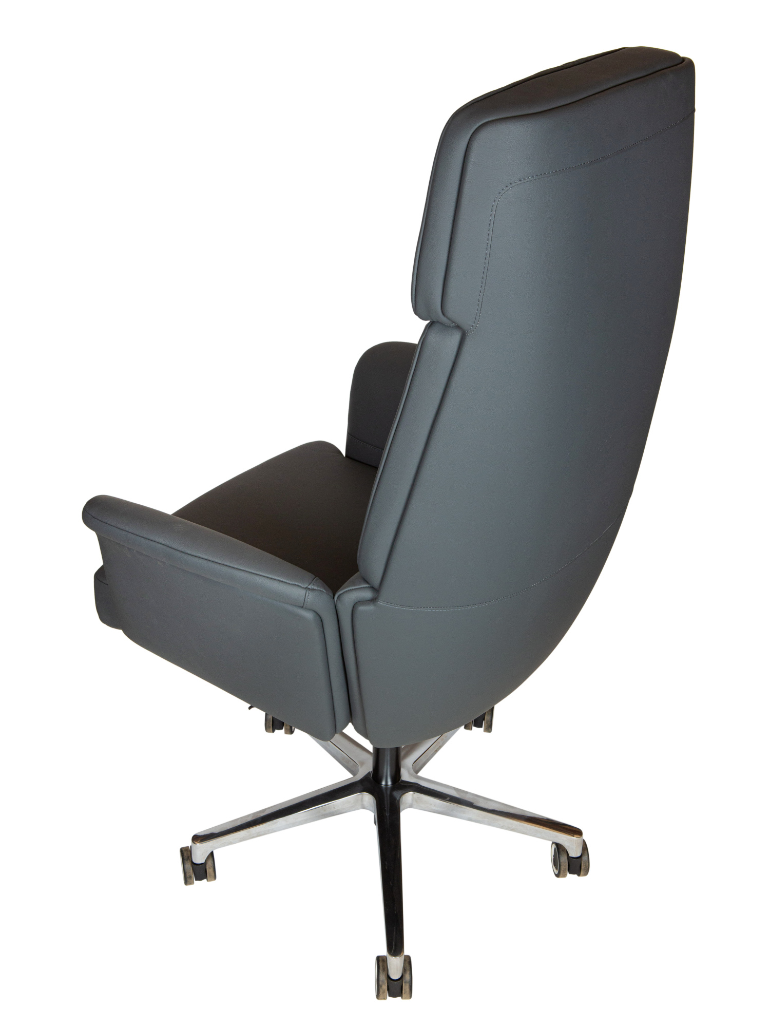 Изображение кресло norden bonno серая кожа